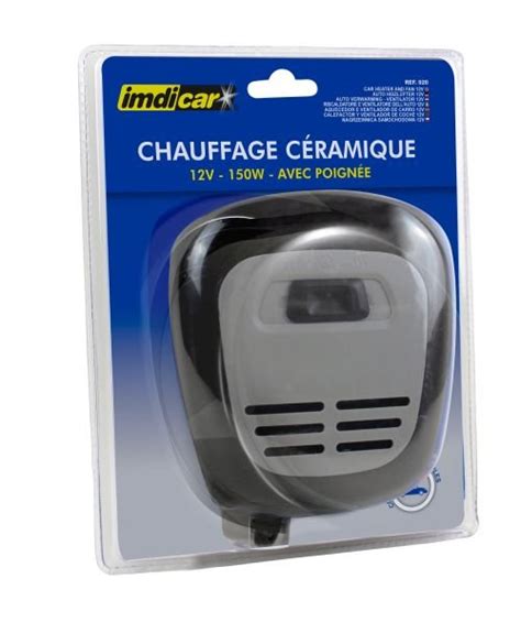 Chauffage céramique IMDICAR 12V 150W avec poignée Roady