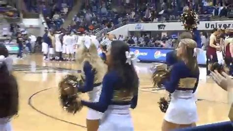 2015 Pitt V Fsu Jan 14 Roc And Cheerleaders At Timeout Youtube