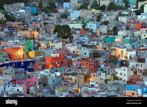 Colourful Houses Of Guanajuato Hi Res Stock Photography And Images Alamy