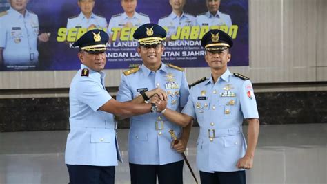 Kolonel Nav Sani Salman Nuryadin Resmi Menjabat Sebagai Komandan Lanud