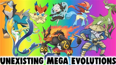 Pokémon Mega Evolutions That Must Exist Unova Youtube