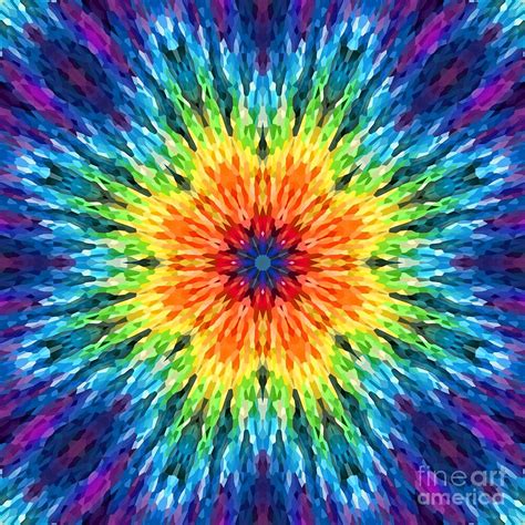 Rainbow Color Abstract Art 01 Digital Art By Sofia Goldberg Fine Art