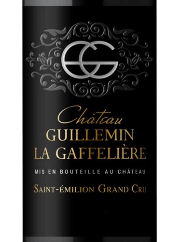 2016 Château Guillemin La Gaffelière Saint Émilion Grand Cru Vivino