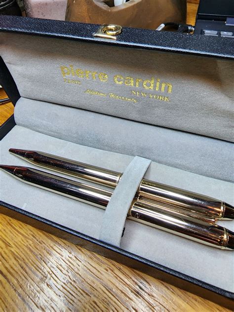 Vintage Pierre Cardin Pen Pencil Set Ebay