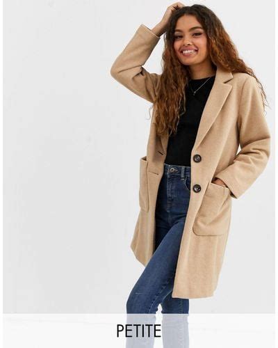 Natural New Look Coats For Women Lyst