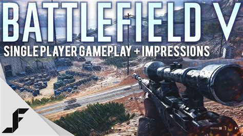 Battlefield 5 Single Player Gameplay And Impressions YouTube