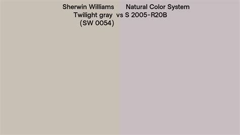 Sherwin Williams Twilight Gray Sw Vs Natural Color System S