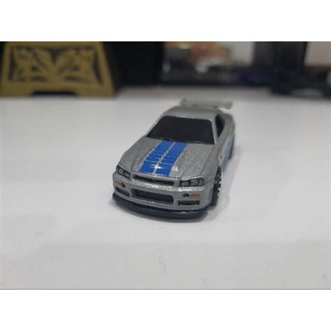 Hot Wheels Nissan Skyline GTR R Brian Shopee Malaysia