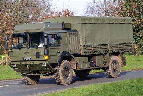 British Army Man Tonne Support Vehicle Highbeech Chepsto Mark