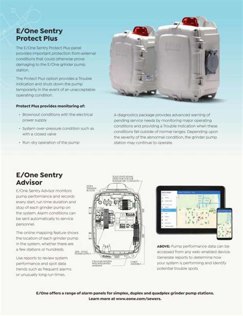 Environment One Corporation Catalogs E One Sentry Alarm Panels For