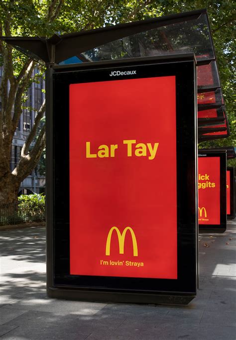 Maccas Gets In The Spirit Of Australia Day With ‘strayan Outdoor