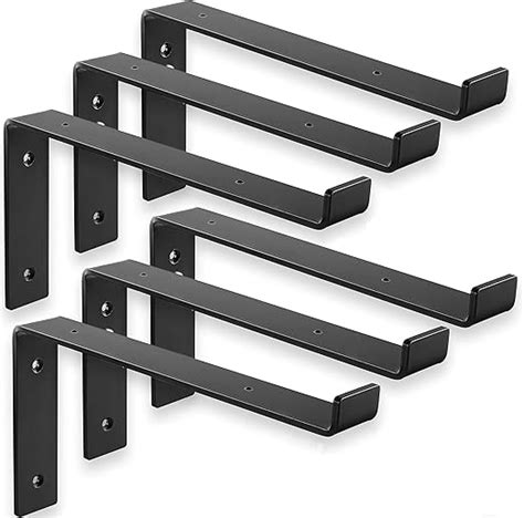 Amazon BATODA 10 Inch Shelf Brackets With Lip For DIY Floating