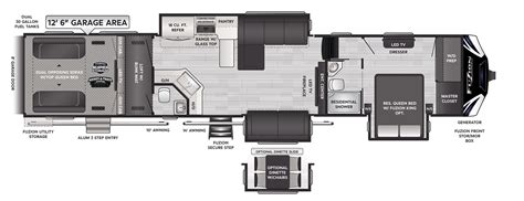 Fuzion 429 Toy Hauler For Sale