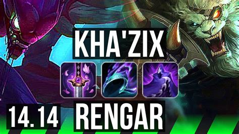 Kha Zix Vs Rengar Jgl Winrate K Dmg K Comeback Solo