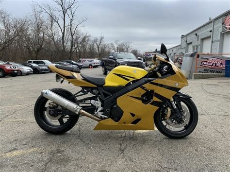 2004 Suzuki Gsx-r 600 Yellow