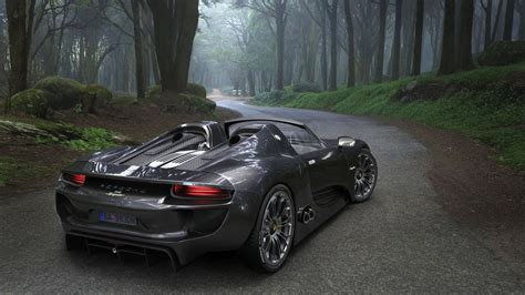 保时捷918spyder 保时捷 敞篷跑车 超级跑车 保时捷918 Full HD HDTV 1080p 16 9 壁纸