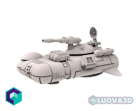 Deodorant Tank Grimdark Sci Fi Tank Miniature For Tabletop Games