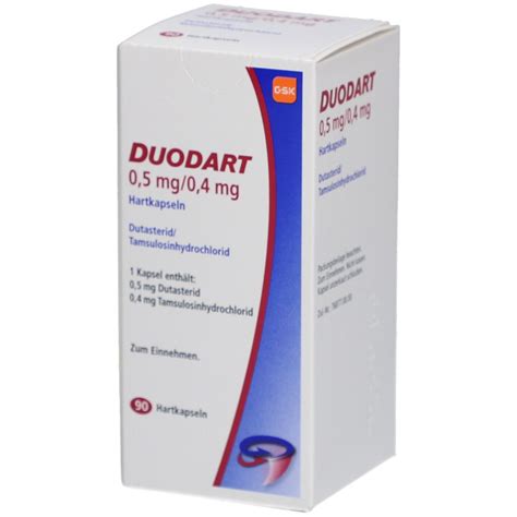 DUODART 0,5 mg/0,4 mg 90 St mit dem E-Rezept kaufen - Shop Apotheke