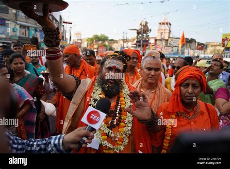 Kolkata India 24th May 2024 Bengal Sadhus In Kolkata Organized A