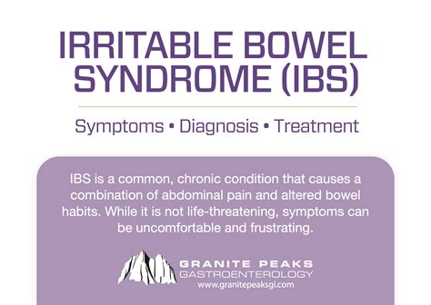 Ibs Treatment In Utah Granite Peaks Gastroenterology