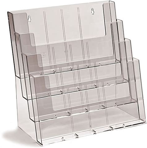 Clear Plastic Leaflet Display Stand