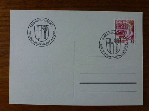 Karte KREPHILA 86 Mit Sonderstempel Tag Der Briefmarke 1986 Kaufen