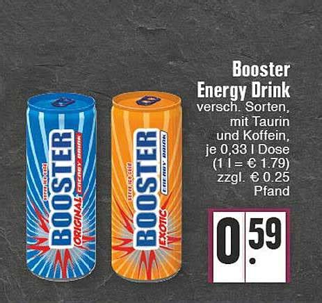 Booster Energy Drink Angebot Bei Edeka Prospekte De