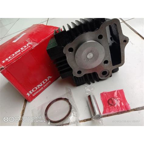 Jual Boring Blok Seher Clynder Comp Set Piston Ring Honda Grand Astrea