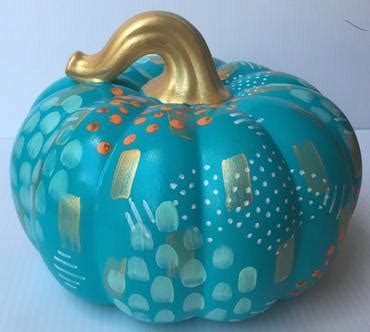 Painted Ceramic Pumpkins | Adult Art Classes | Kids Art Classes in ...