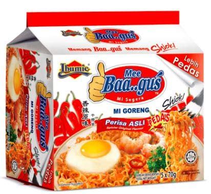 Buy Ibumie Mee Baa Gus Mi Goreng Asli Lebih Pedas 10 Packs X 70g Pack