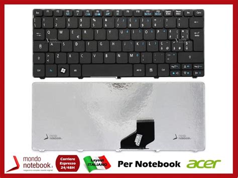 Tastiera Netbook Acer Aspire One H D Nera