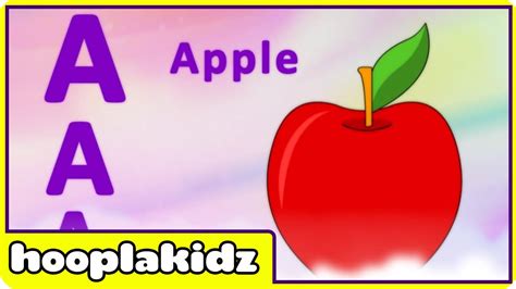 Learning Alphabets From A Z Phonic Song Hooplakidz Youtube