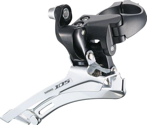 Shimano 105 5700 10 Speed 34 9mm Double Front Derailleur Black