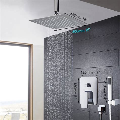 Ceiling Mounted Rain Shower System Shelly Lighting