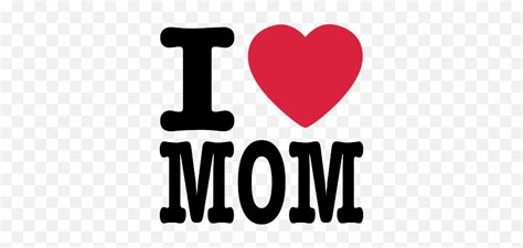 I Love Mom Mothers Day Logo Png Meri Maamom Png Free Transparent