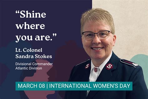 The Salvation Army Celebrates Female Leadership For International Women