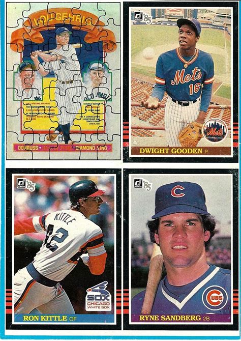 These 1985 Donruss Baseball Cards Were The Bottom Of The Barrel Er