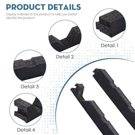 R Panel Foam Closure Strips 12 Replacement For Metal Corrugated