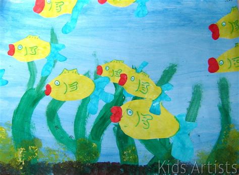 Kids Artists Tropical Fish