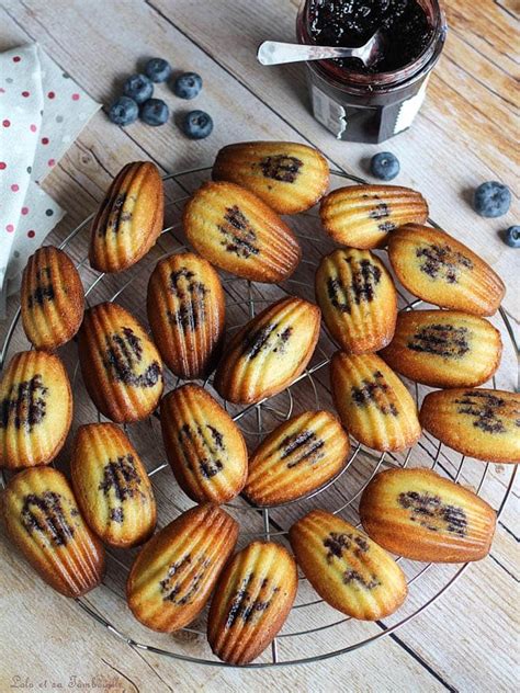 Madeleines à la confiture Lolo et sa tambouille