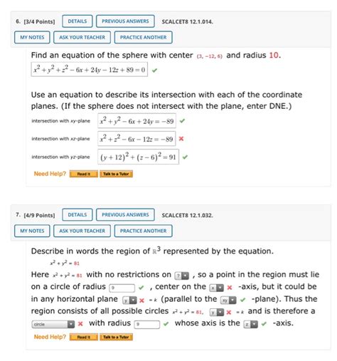 Solved 6 [3 4 Points Details Previous Answers Scalcet8