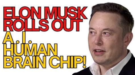 Breaking Elon Musk Rolls Out Ai Human Brain Chip