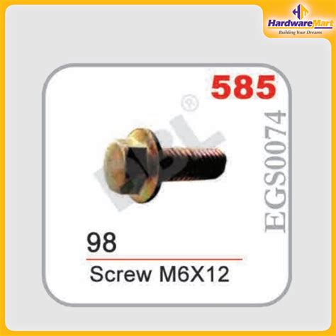 Generator DB 950 Screw M6X12 DBL HardwareMart