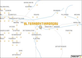 Altenmarkt im Pongau (Austria) map - nona.net