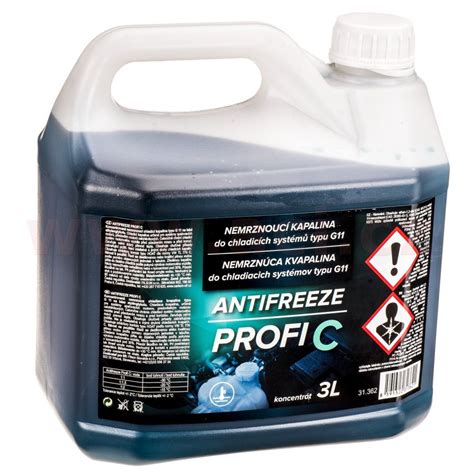 Antifreeze G11 3 L Nemrznoucí Kapalina Pro Chladiče 100 Koncentrát