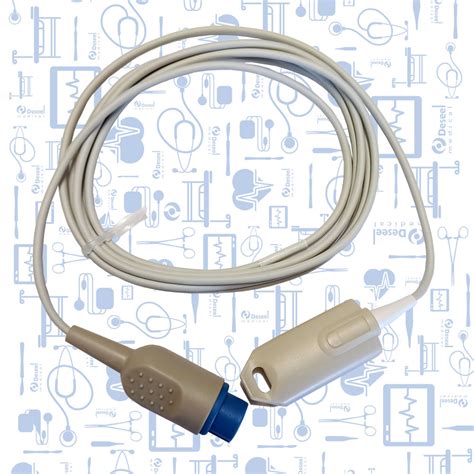 Sensor De SpO2 Dedo Adulto 12 Pin Medica D Deseel Medical