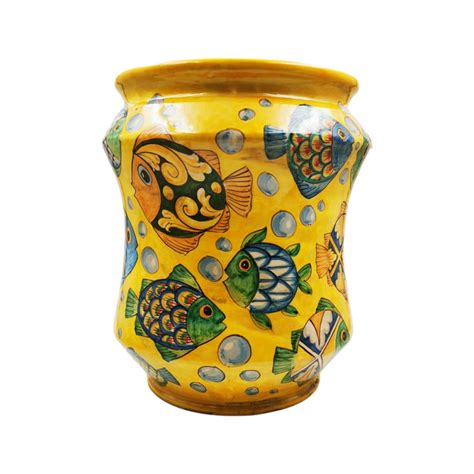 Vaso In Ceramica Di Caltagirone Caltagirone Ceramiche