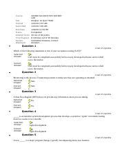 CSIS 100 Chap 12 Quiz Docx Course 201940 Fall 2019 CSIS 100 D07 LUO