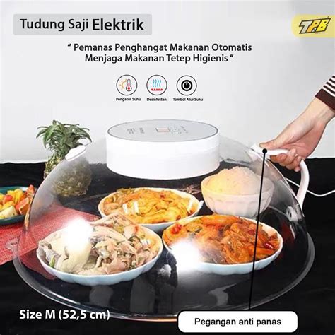 Jual Tudung Saji Elektrik Penutup Tutup Penghangat Pemanas Makanan