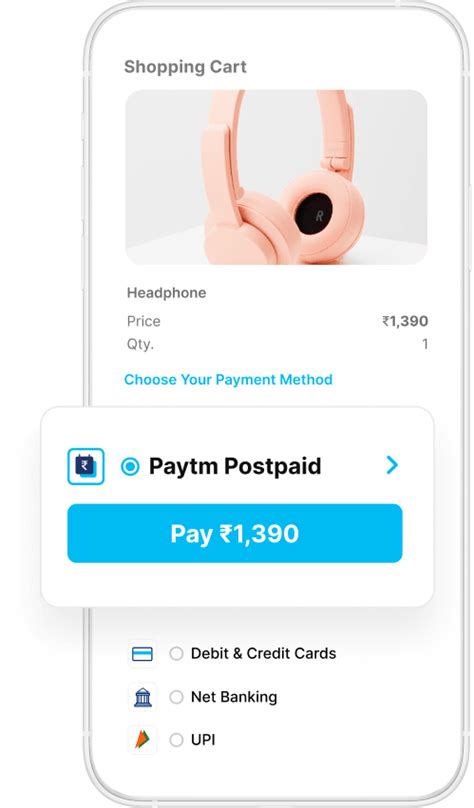 Paytm Postpaid Credit Up To Buy Now Pay Later